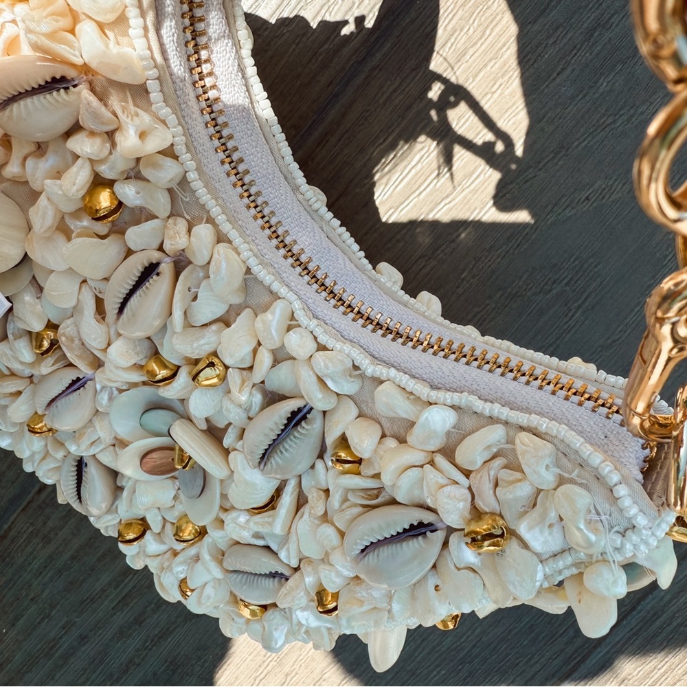 Shell 🐚 Beaded handbag - Picture 5 of 6